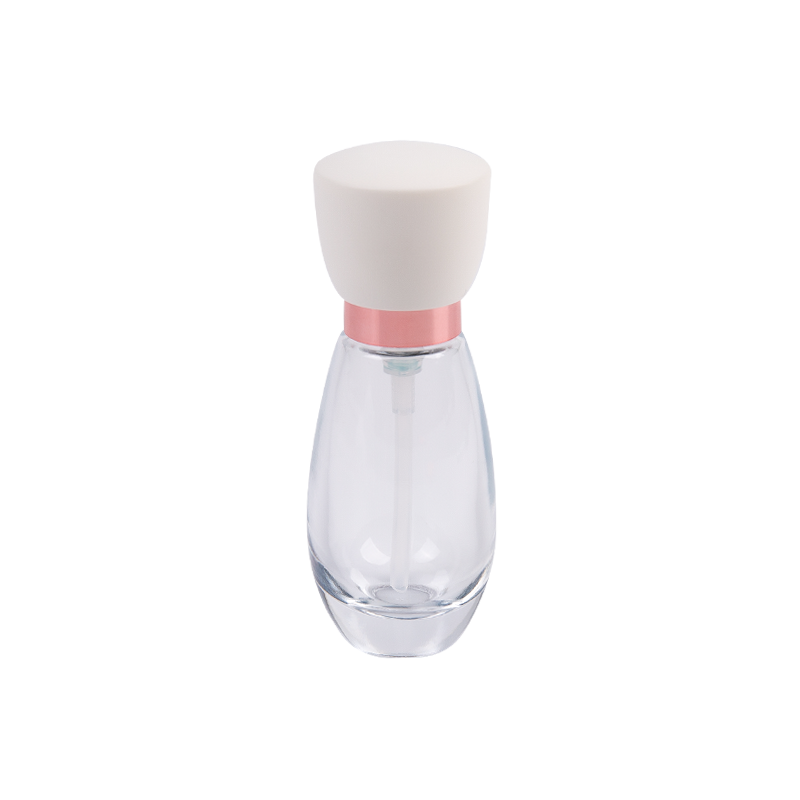 ABS 캡이있는 30ml 프로스트 유리 화장품 병