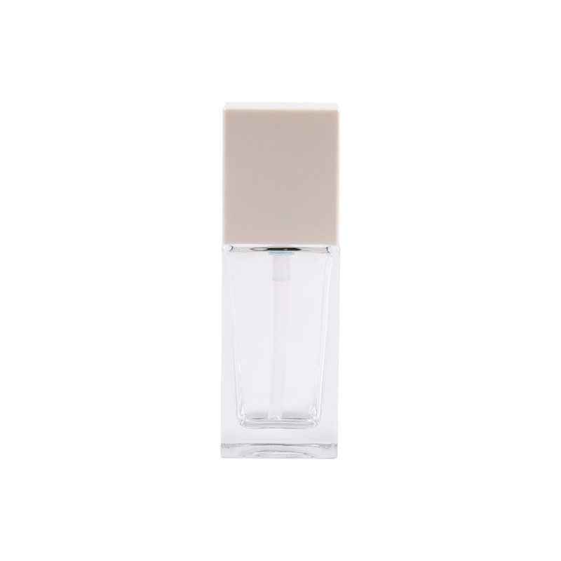 30ml 투명 유리 정사각형 튜브