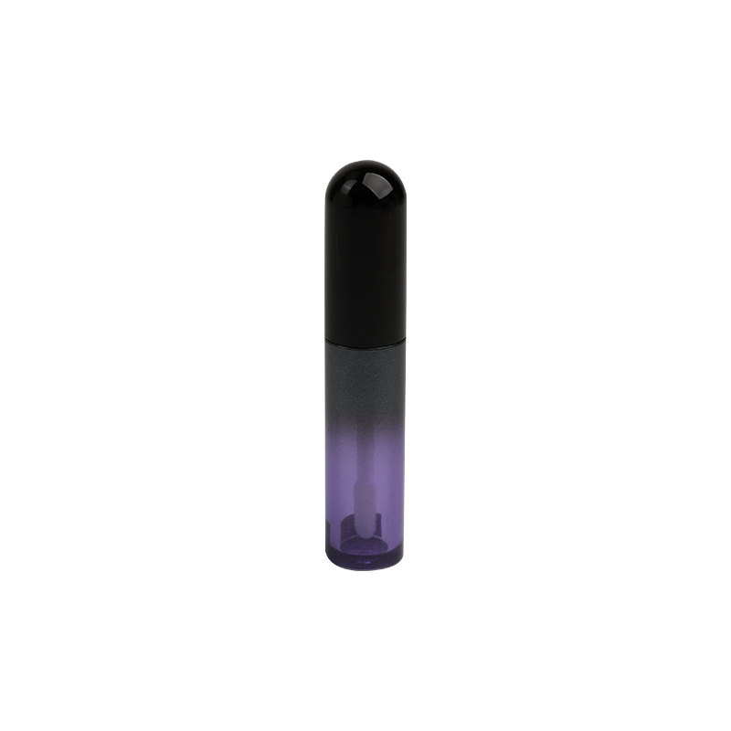 5.4ml 자주색 검은 그라디언트 립글로스 튜브