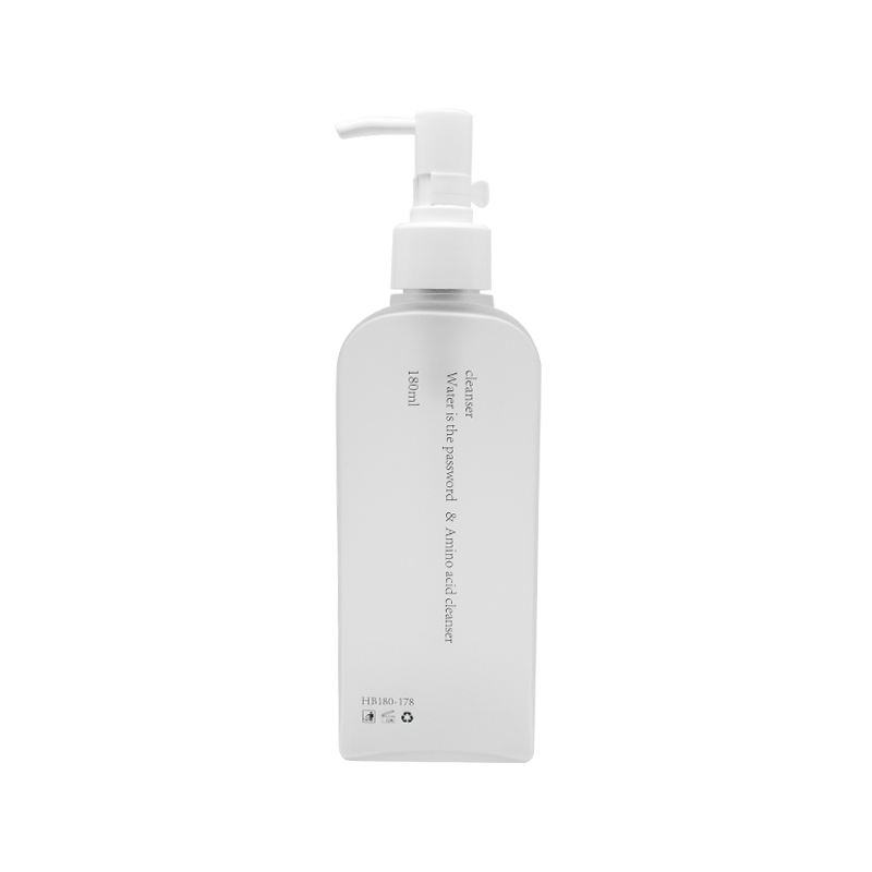 PETG 180ml 플랫 폼 폼 클렌저 병