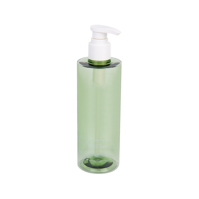 300ml 우아한 슬림 녹색 PETG 펌프 병