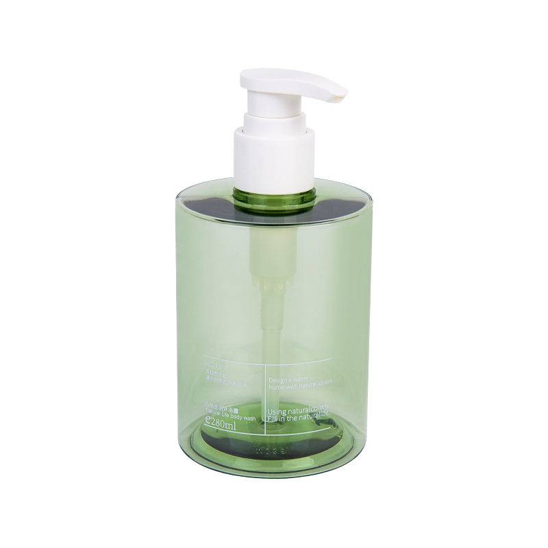 300ml 우아한 녹색 PETG 펌프 병